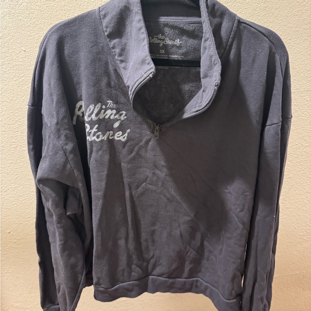 The Rolling Stones Women's Gray Sweater
